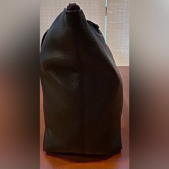 J. Crew, NWT, Devon Tote Bag,, 100% Leather, Color: Black - Picture 3 of 11